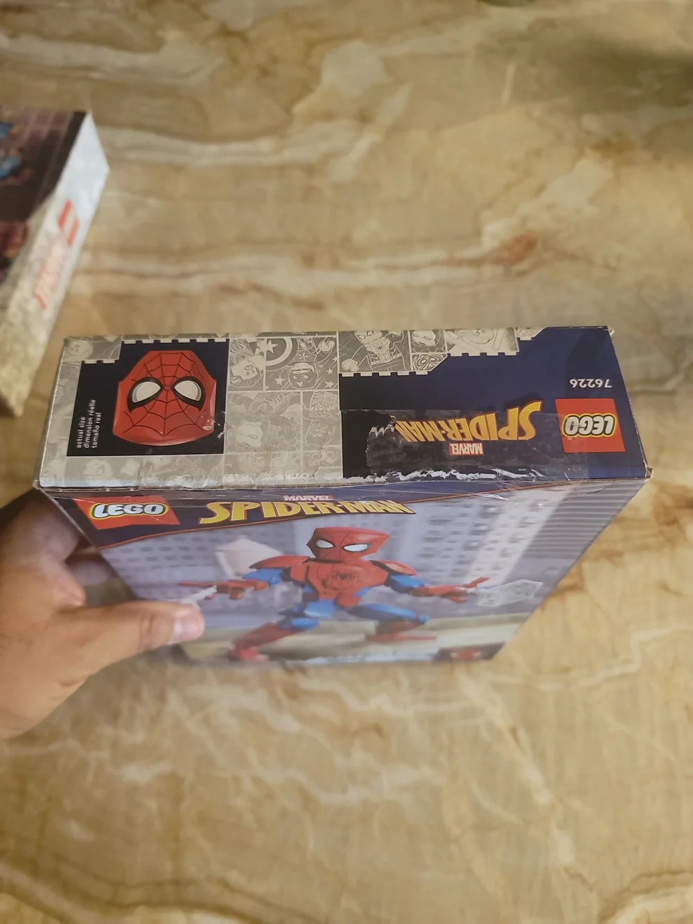 LEGO Marvel Spider-Man Red & Blue Buildable Action Figure Set #76226 Open Box